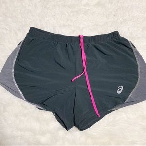 Black Asics Shorts